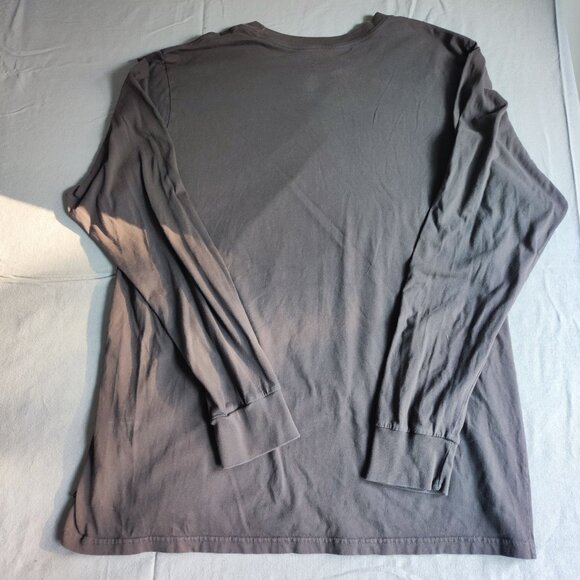 Billabong long sleeve shirt men's size XXL grey tailored fit wave washed - Picture 3 of 9